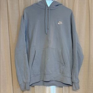 Nike Men's Light Blue Hoodie